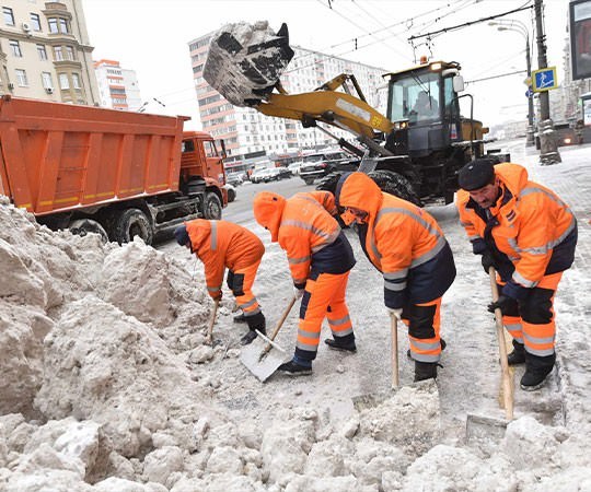 Уборка снега в Архангельске и  Архангельской области
